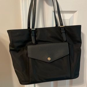 Michael Kors Black Nylon Tote Bag
